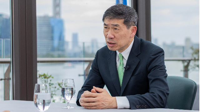 联合国副秘书长、联合国开发计划署代理署长徐浩良 (第一财经记者吴军摄)